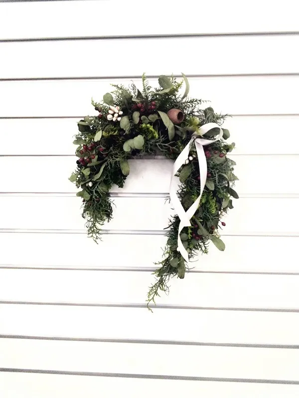 ~馬蹄型2way リース作り~